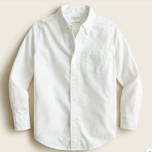 Crewcuts Classic Fit Ludlow Boys 12 Secret Wash Button Down Cotton Poplin Shirt
